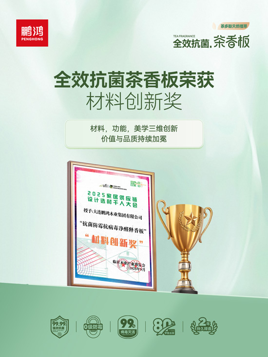 W66最给力的老牌娱乐板材质料立异奖